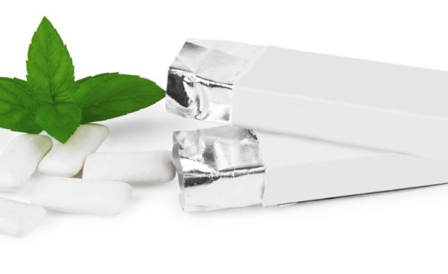Chewing gum wrappers