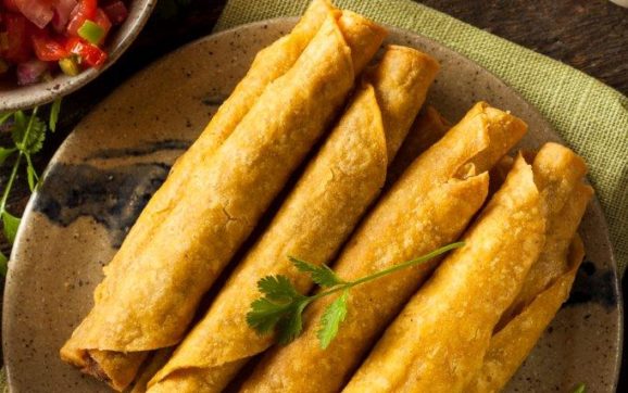 Spicy Chicken Taquitos