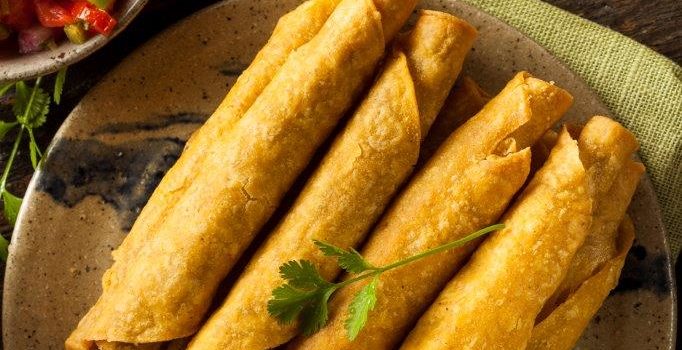 Spicy Chicken Taquitos