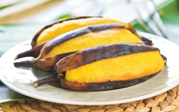 Barbecued Plantains