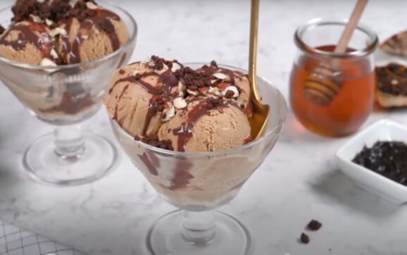Black Garlic Ice Cream