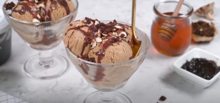 Black Garlic Ice Cream
